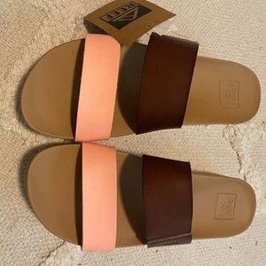 Reef Cushion Vista Hi womens platform sandals size 8